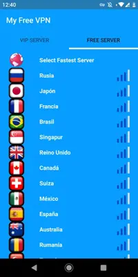 My Free VPN. Unlimited & High Speed VPN. Hide IP! android App screenshot 4